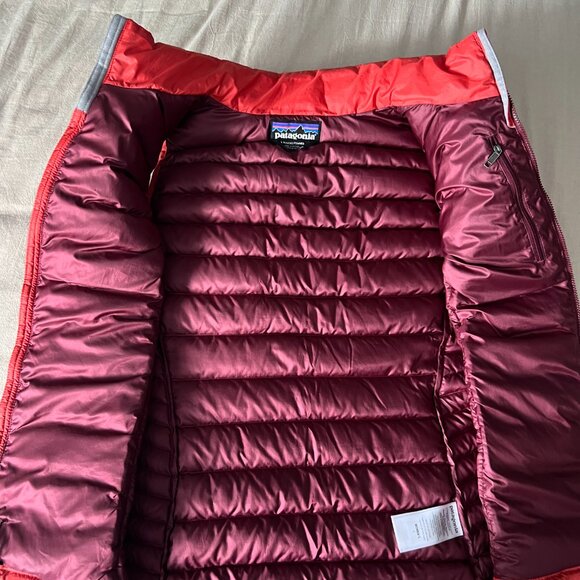 PATAGONIA Women's Down Sweater Vest - Orange - Good Used Condition - Picture 11 of 16